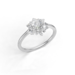 Flora Belle Halo Ring