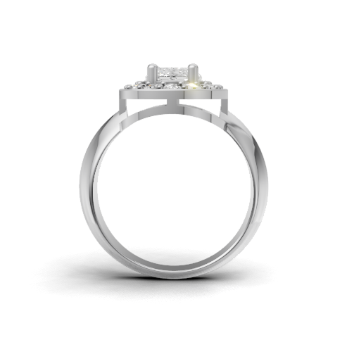 Florentine Glow Halo Ring