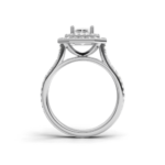 Noelle Double Halo Engagement Ring