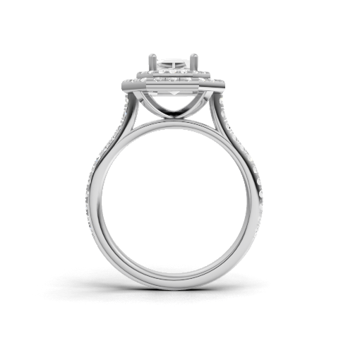Noelle Double Halo Engagement Ring