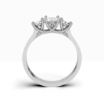 Odessa Trellis Three-Stone Ring
