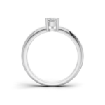 Solene Tear Solitaire Ring