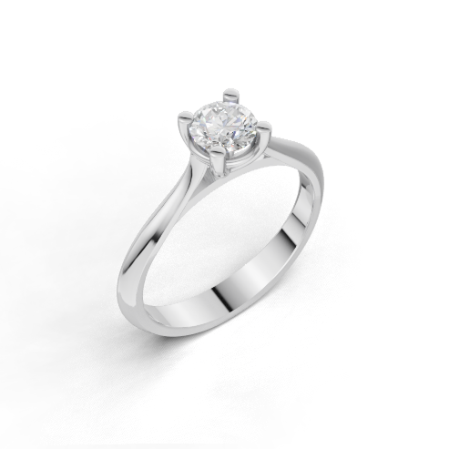 Vienna Cathedral Solitaire Ring