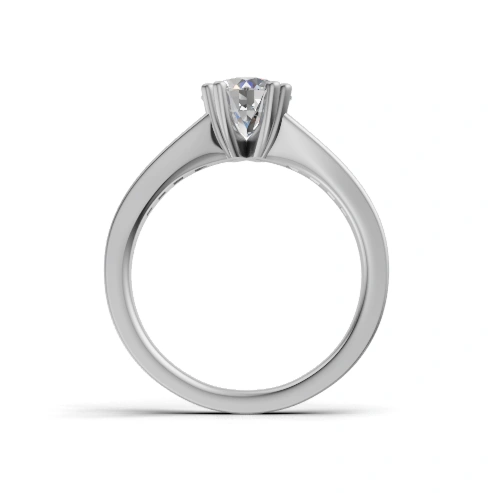 Aurora Grace Side Stone Ring