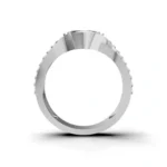 Celestial Embrace Side Stone Ring