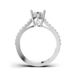Clarisse Side Stone Ring