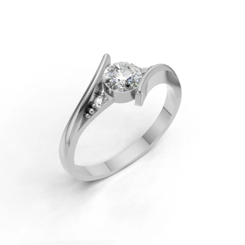 Eclipse Embrace Stone Ring