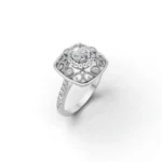 Empress Lattice Vintage Ring