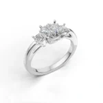 Eterna Trio Three Stone Ring