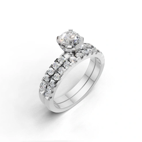 Eternal Grace Duo Side Stone Ring