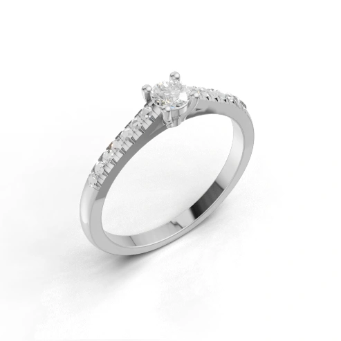 Everelle Side Stone Ring