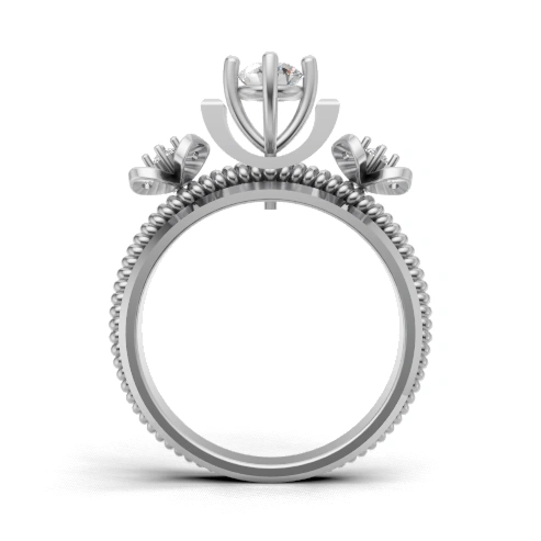 Flora Enchant Twist Vintage Ring