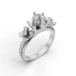 Flora Enchant Twist Vintage Ring
