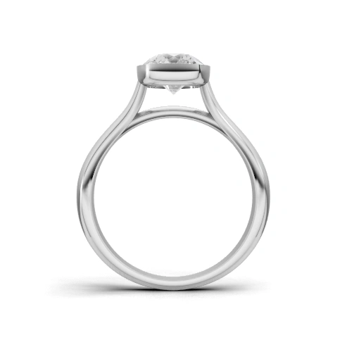 Golden Whisper Bezel Ring