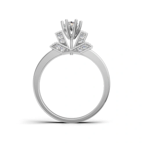 Imperial Lotus Halo Ring