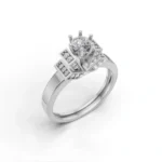 Imperial Lotus Halo Ring