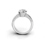 Lustre Bezel Elegance Ring