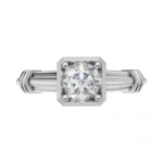 Imperial Vault Solitaire Ring