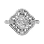 Royale Bloom Vintage Halo Ring