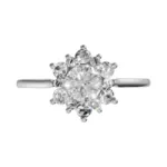 Flora Belle Halo Ring