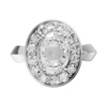 Florentine Glow Halo Ring