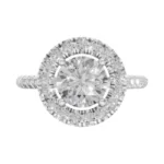 Liora Halo Engagement Ring