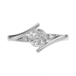 Eclipse Embrace Stone Ring