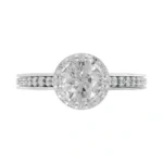 Amara Lace Halo Ring