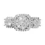 Regal Trine Three Stone Ring