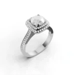 Radiance Royale Halo Ring