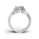 Regal Mirage Side Stone Ring