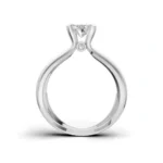 Solstice Embrace Solitaire Ring