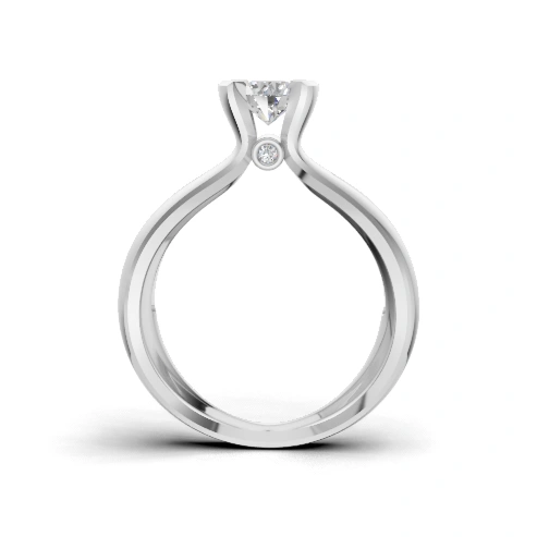 Solstice Embrace Solitaire Ring