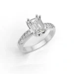Solstice Radiance Side Stone Ring