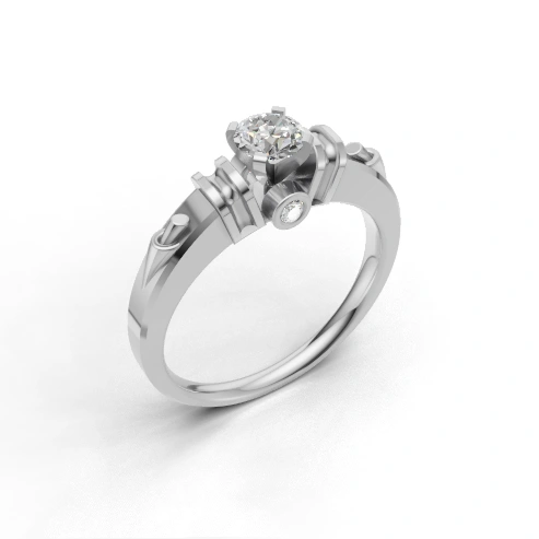Valorian Regal Solitaire Ring